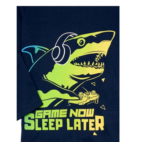 Wonder Nation Boys Shark Long Sleeve Top Size XL (14-16) - Picture 2 of 2